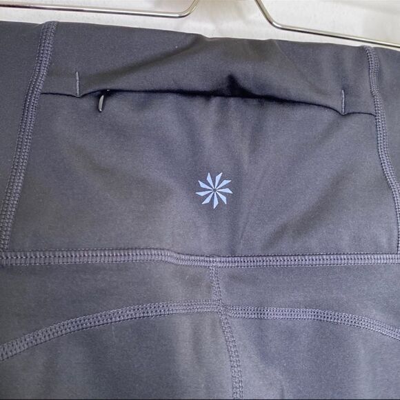 Athleta High Rise Precision 7/8 Tight Black M - Picture 4 of 8